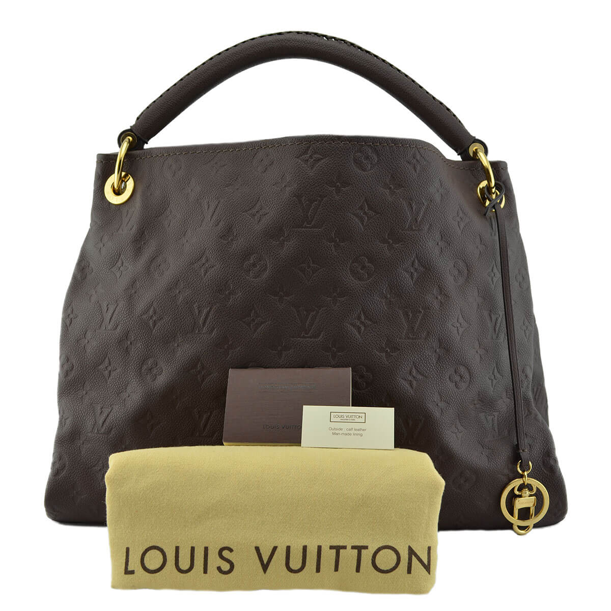 Handtasche LOUIS VUITTON Artsy Empreinte Leder Ombre gebraucht 15