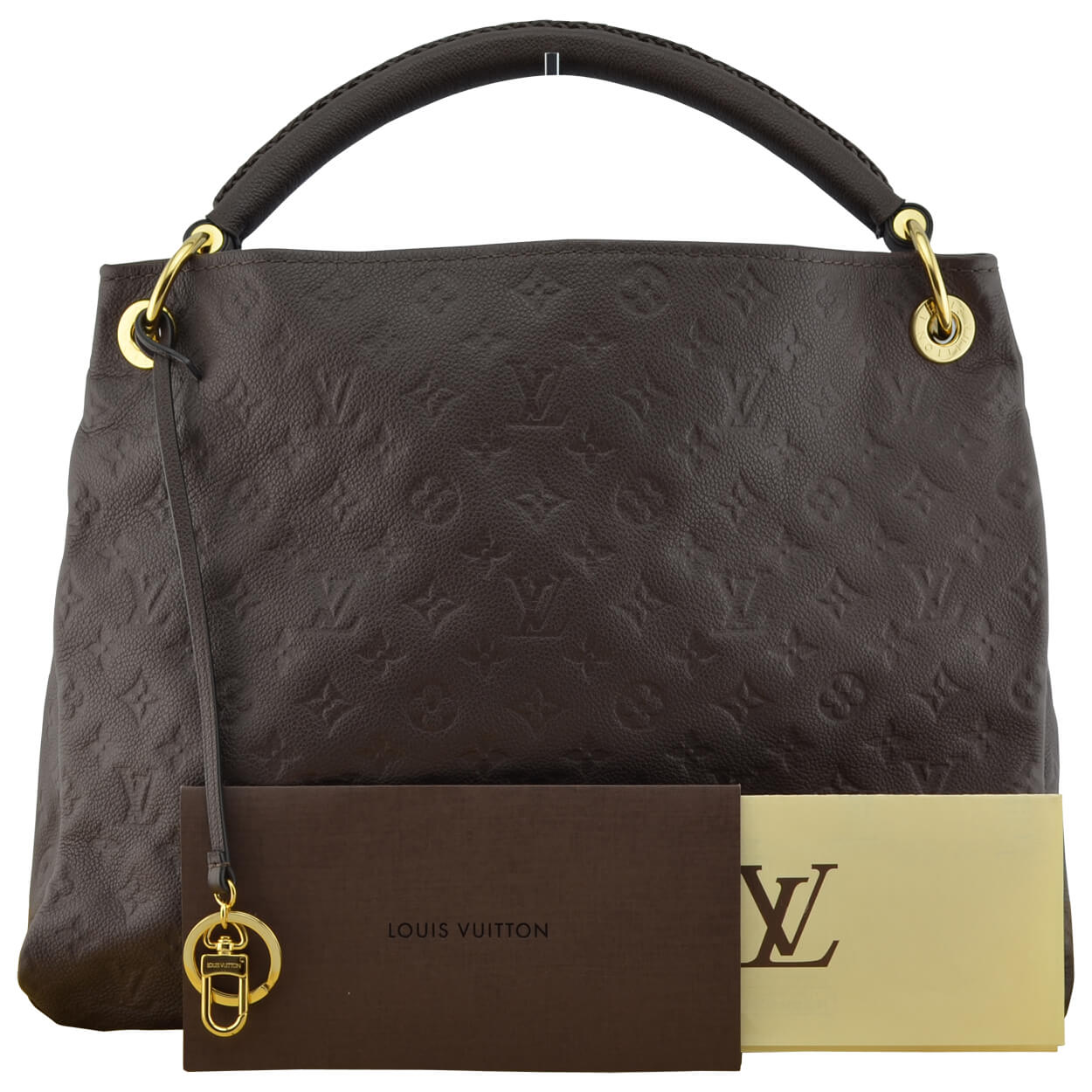 Handtasche LOUIS VUITTON Artsy Empreinte Leder Terre gebraucht 6