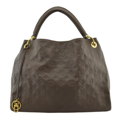 Handtasche LOUIS VUITTON Artsy Empreinte Leder Ombre gebraucht 13