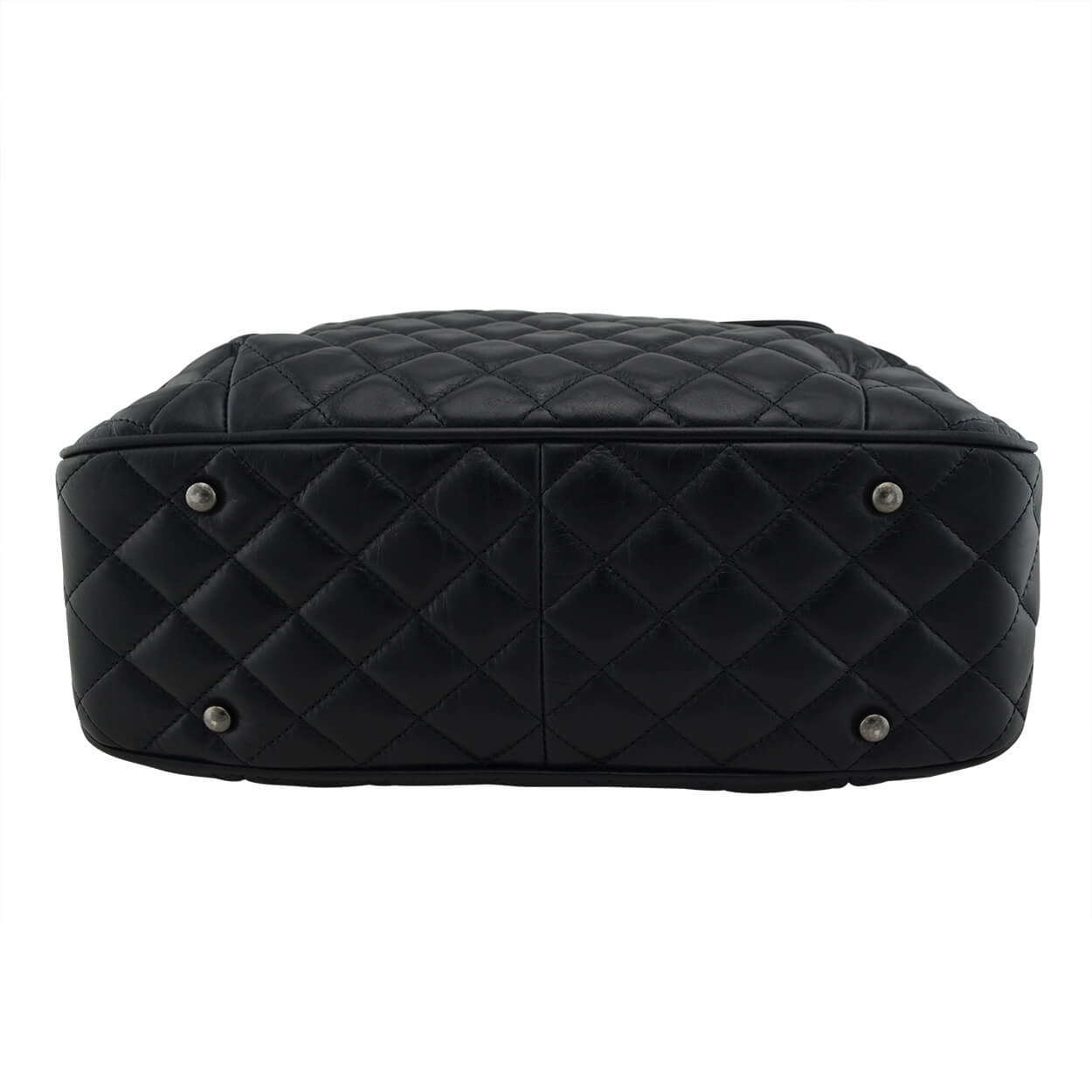 Handtasche CHANEL Quilted Shopping Bag Schwarz gebraucht 4