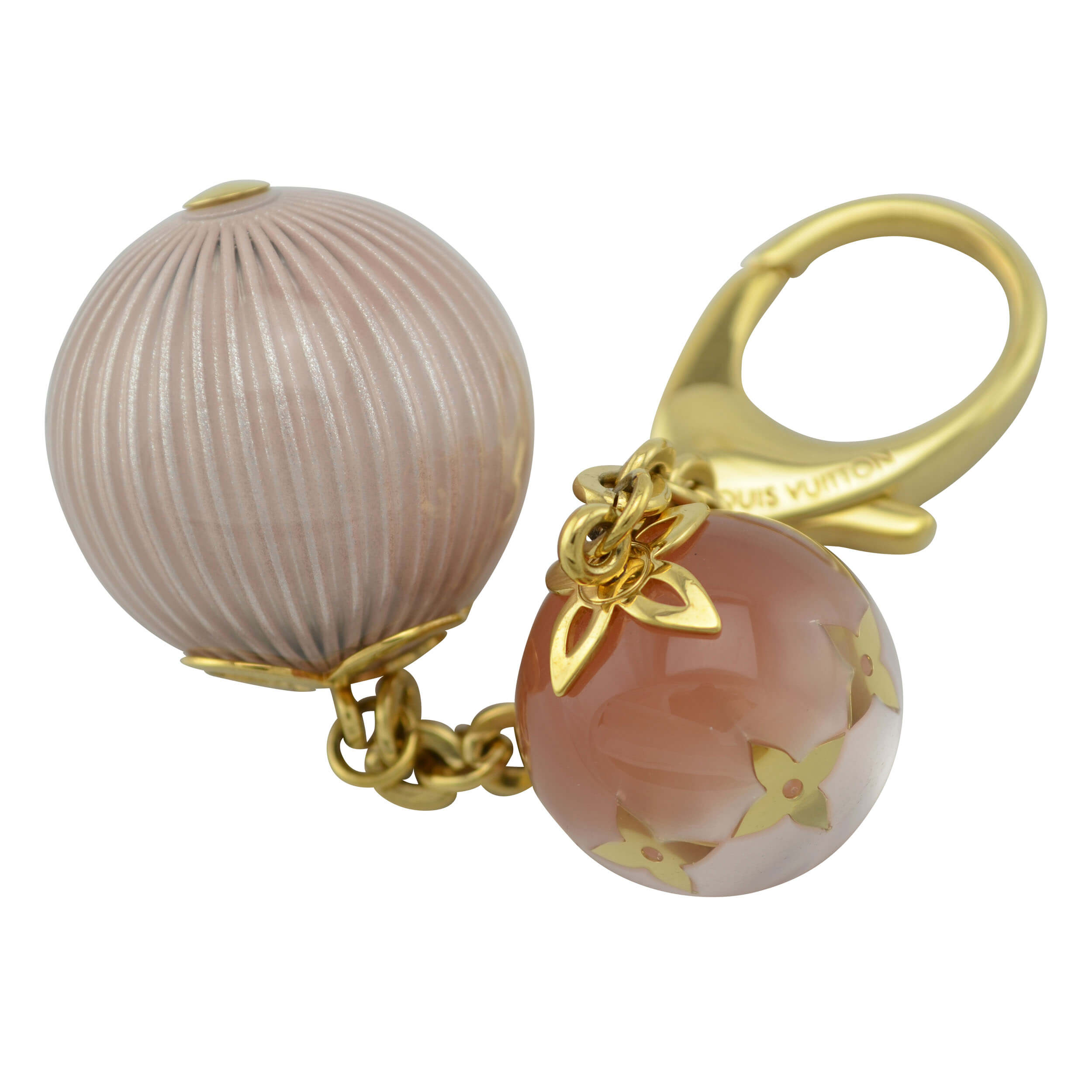 LOUIS VUITTON Monogram Ball Blush Bag Charm Taschenschmuck gebraucht 3