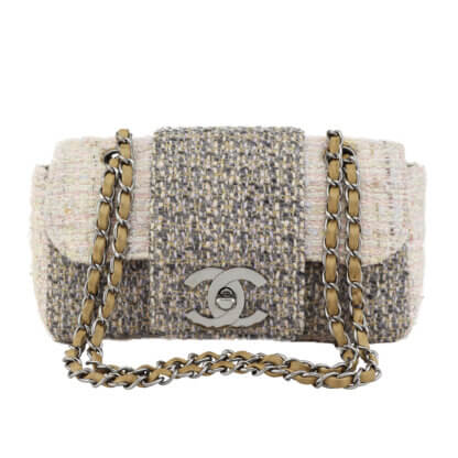 Handtasche CHANEL Fantasy Tweed Flap Bag gebraucht 1