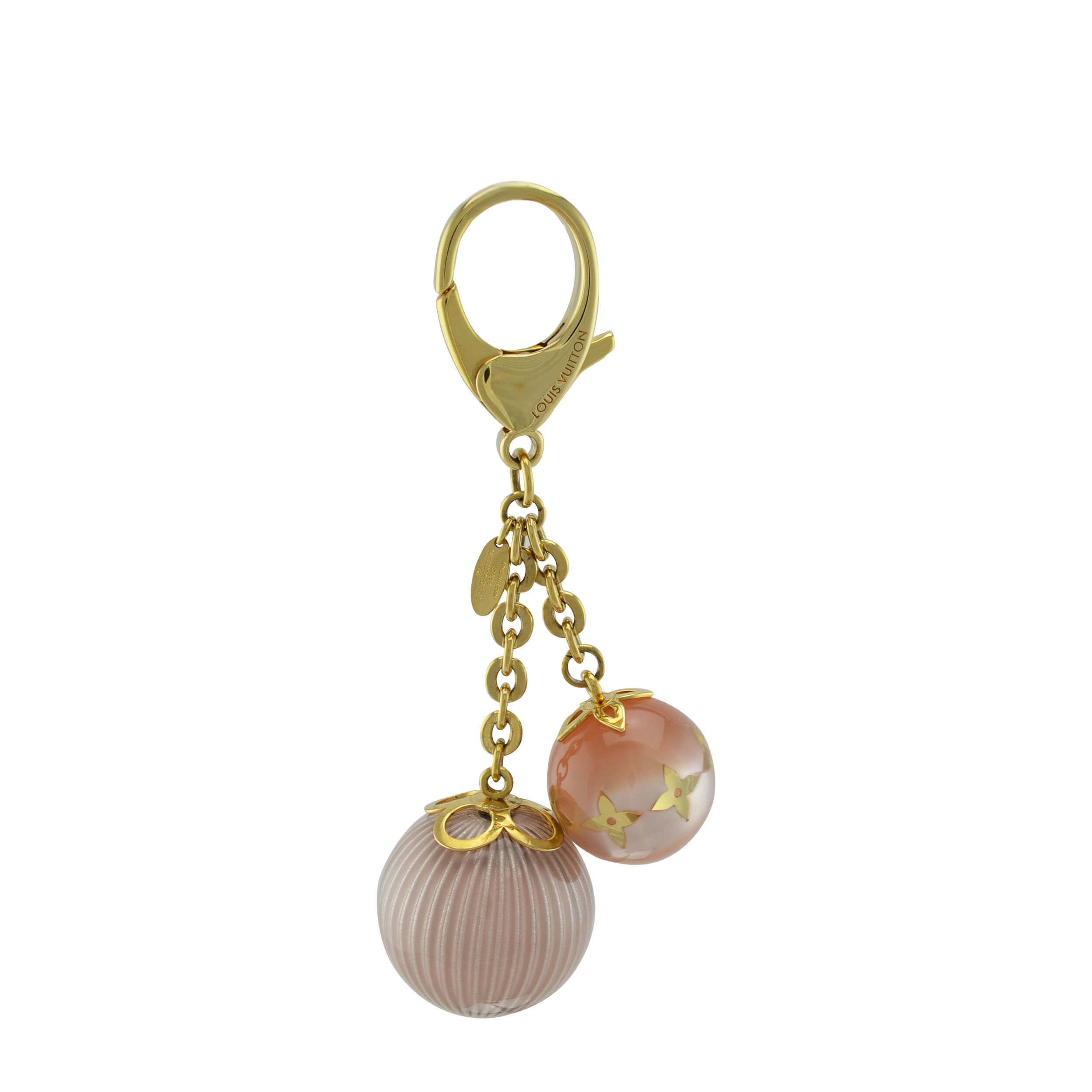 LOUIS VUITTON Monogram Ball Blush Bag Charm Taschenschmuck gebraucht 2