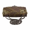 Handtasche CHANEL Quilted Leather/Tweed Patchwork Medium Flap Bag gebraucht 4