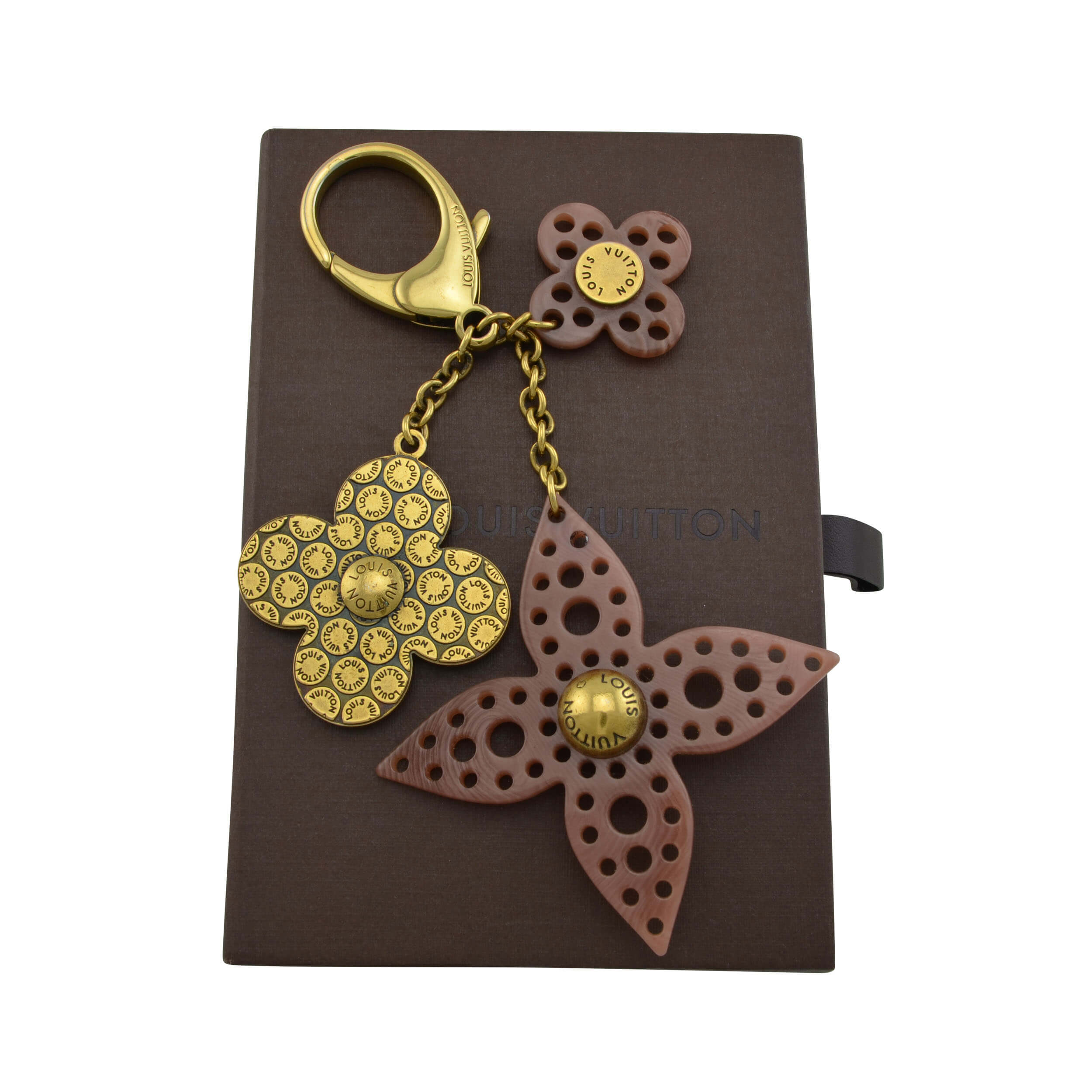 LOUIS VUITTON Rock Flower Bag Charm Taschenschmuck gebraucht 1