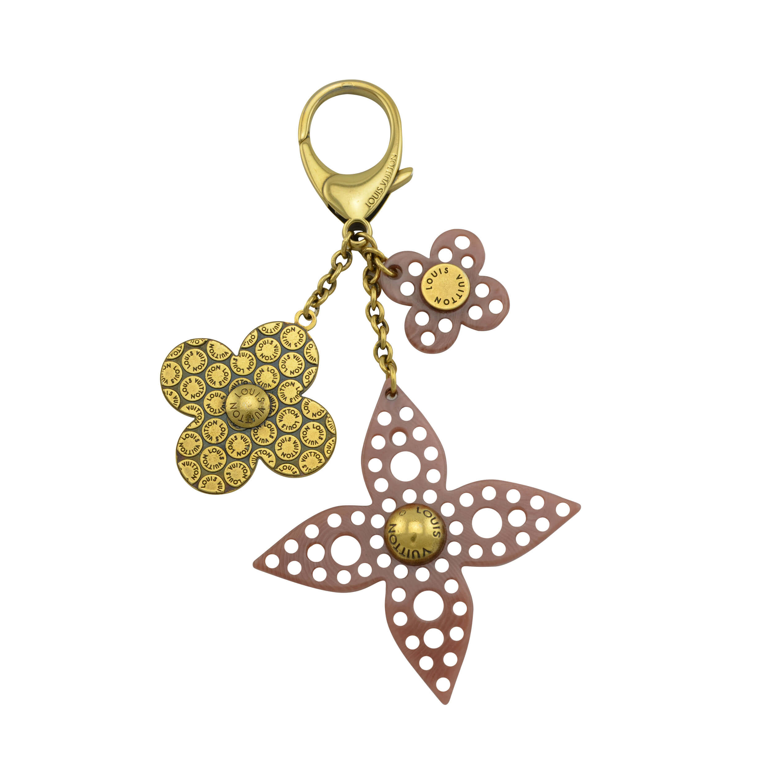 LOUIS VUITTON Rock Flower Bag Charm Taschenschmuck gebraucht 2