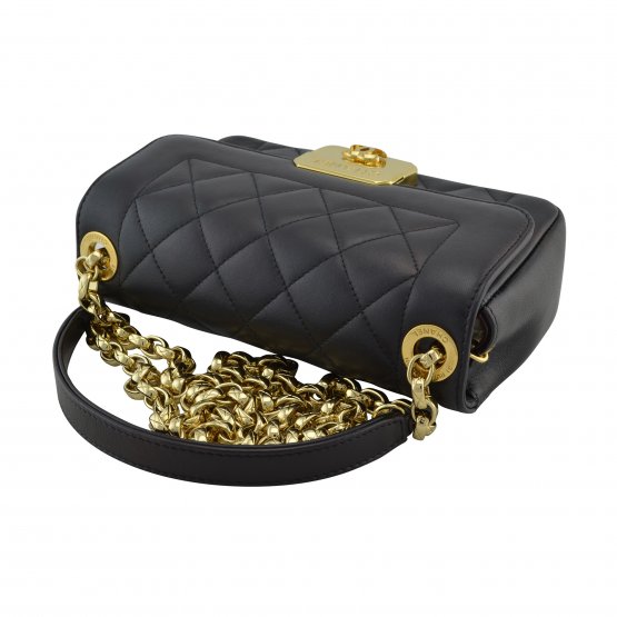 Handtasche CHANEL Chic With Me Small Flap Bag Schwarz gebraucht 7