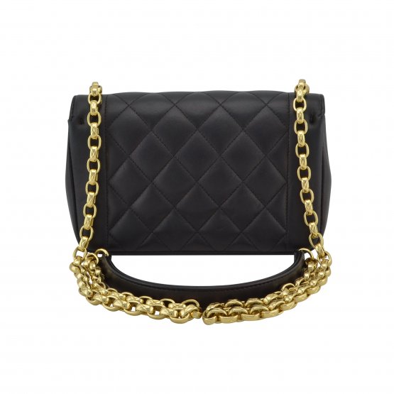 Handtasche CHANEL Chic With Me Small Flap Bag Schwarz gebraucht 3