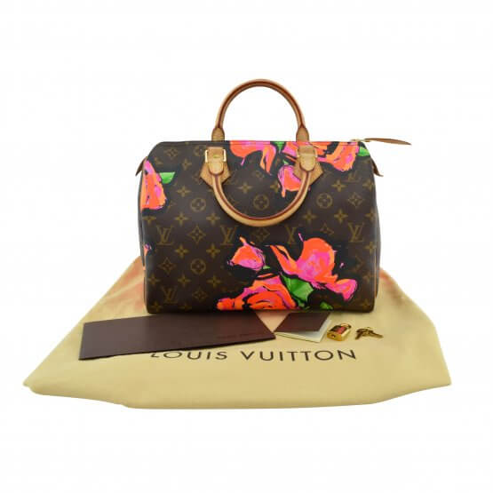 Handtasche LOUIS VUITTON Speedy 30 Roses Stephen Sprouse gebraucht 2