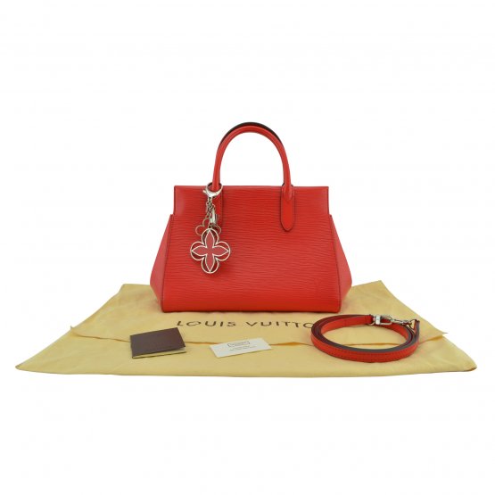 Handtasche LOUIS VUITTON Marly BB Coquelicot gebraucht 14