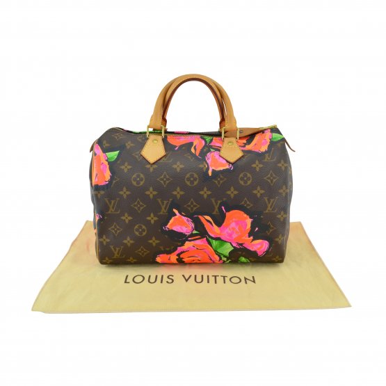 Handtasche LOUIS VUITTON Speedy 30 Roses Stephen Sprouse gebraucht 19