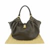 Handtasche LOUIS VUITTON Mahina L Elephant Gris gebraucht 2