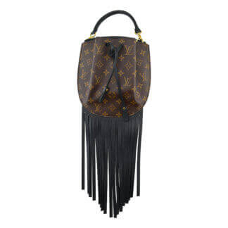 Handtasche LOUIS VUITTON Fringed Noe Monogram Canvas gebraucht 1