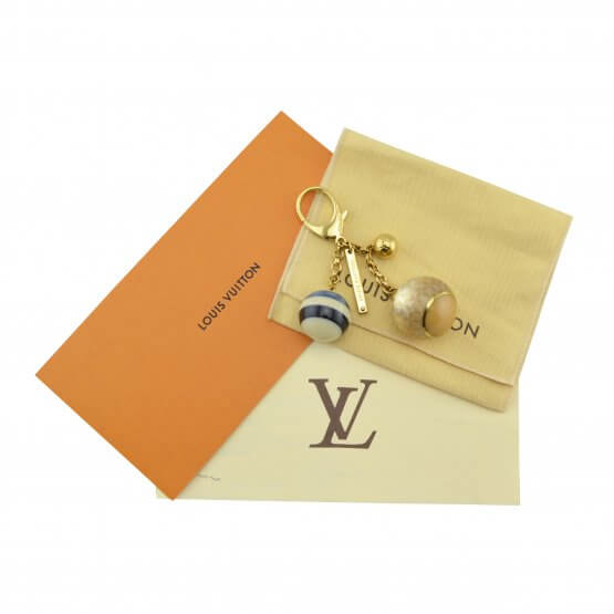 LOUIS VUITTON Mlin Bleu Bag Charm Taschenschmuck gebraucht 3