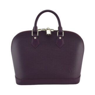 Handtasche LOUIS VUITTON Alma PM Epi Leder Cassis gebraucht 2