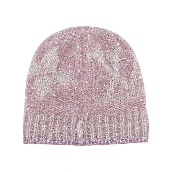 LOUIS VUITTON Glitter Bonnet Mütze Rosa gebraucht 2