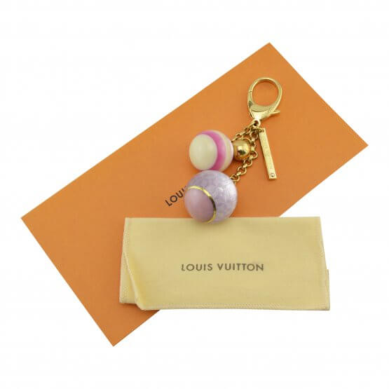 LOUIS VUITTON Mlin Violine Bag Charm Taschenschmuck gebraucht 3