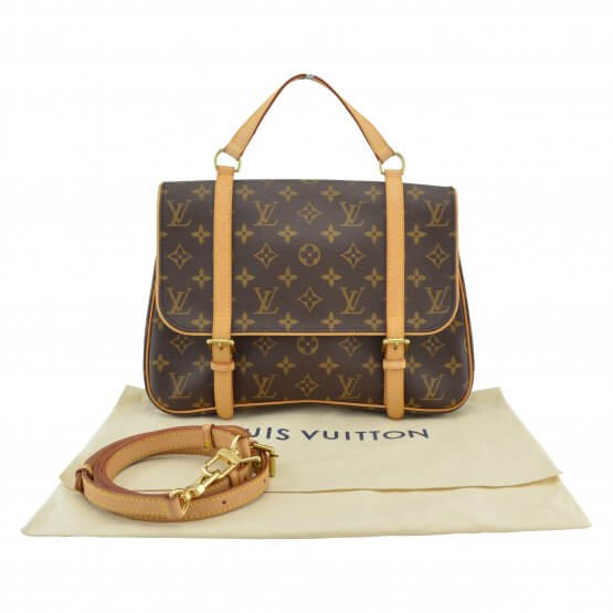 Handtasche LOUIS VUITTON Marelle Sac à dos Rucksack Monogram Canvas gebraucht 15