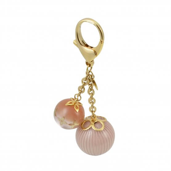 LOUIS VUITTON Monogram Ball Blush Bag Charm Taschenschmuck gebraucht 3