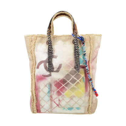 Handtasche CHANEL Graffiti Shopping Bag gebraucht 3