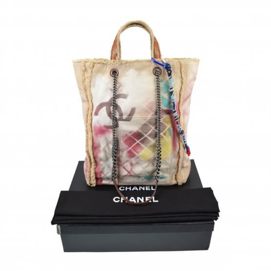 Handtasche CHANEL Graffiti Shopping Bag gebraucht 1