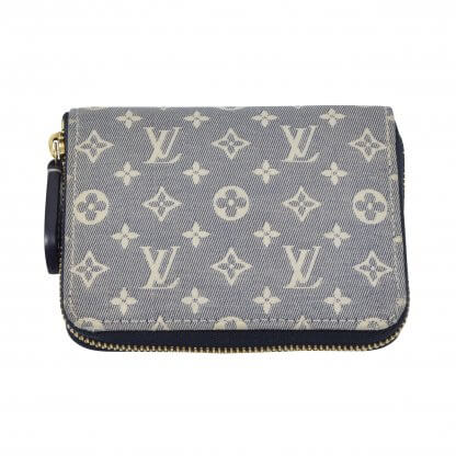 LOUIS VUITTON Zippy Coin Purse Monogram Idylle Encre Second Hand 2