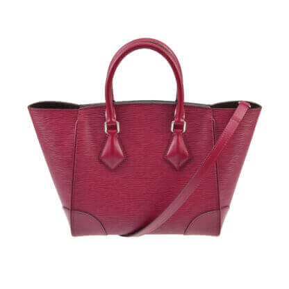 LOUIS VUITTON Phenix PM Epi Leder Handtasche Fuchsia Second Hand 3