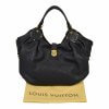 Louis Vuitton Mahina XL Leder Handtasche Schwarz 1