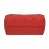 LOUIS VUITTON Nano Montaigne Empreinte Leder Handtasche Cerise Second Hand 6