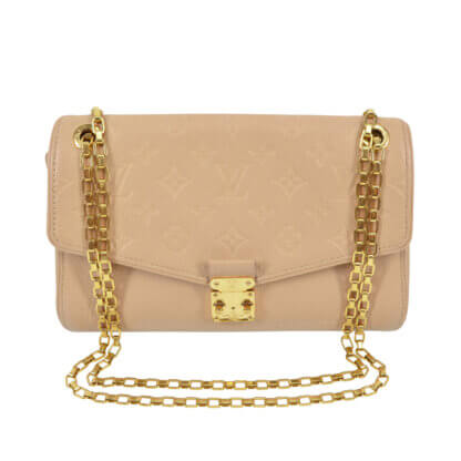 Louis Vuitton Saint Germain PM Empreinte Leder Handtasche Dune 2