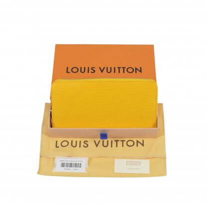 LOUIS VUITTON Zippy Portemonnaie Epi Leder Citron 0