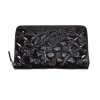 CHANEL Portemonnaie Organizer Lackleder Schwarz Second Hand 3