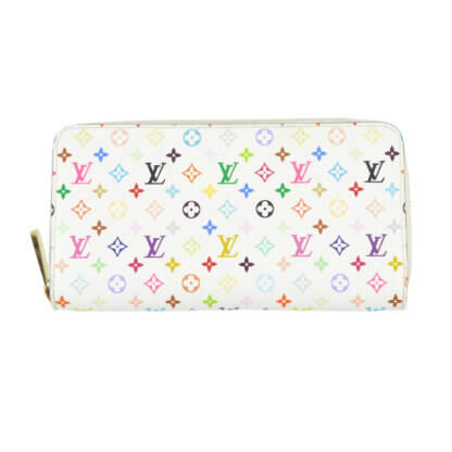 Louis Vuitton Zippy Portemonnaie Geldbörse Monogram Multicolore Second Hand 2