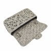 CHANEL Timeless Tweed Strass Single Flap Bag Medium Handtasche Second Hand 8