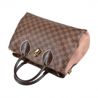 Louis Vuitton Normandy Damier Ebene Magnolia Handtasche Second Hand 9