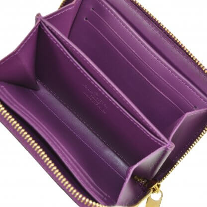 Louis Vuitton Zippy Coin Purse Portemonnaie Monogram Vernis Leder Amethyste Second Hand 8