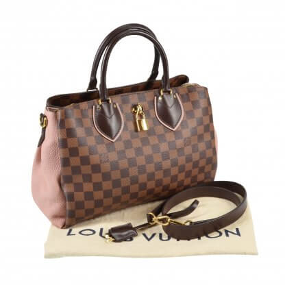 Louis Vuitton Normandy Damier Ebene Magnolia Handtasche Second Hand 1