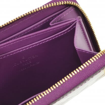 Louis Vuitton Zippy Coin Purse Portemonnaie Monogram Vernis Leder Amethyste Second Hand 9