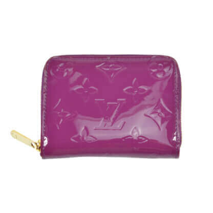 Louis Vuitton Zippy Coin Purse Portemonnaie Monogram Vernis Leder Amethyste Second Hand 2