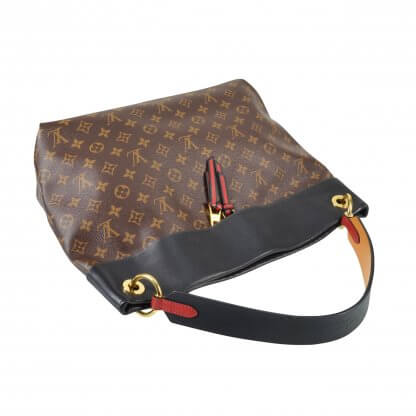 Louis Vuitton Tuileries Hobo Monogram Canvas Handtasche Second Hand 8