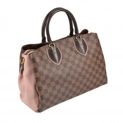 Louis Vuitton Normandy Damier Ebene Magnolia Handtasche Second Hand 4