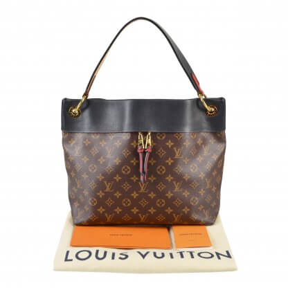 Louis Vuitton Tuileries Hobo Monogram Canvas Handtasche Second Hand 2