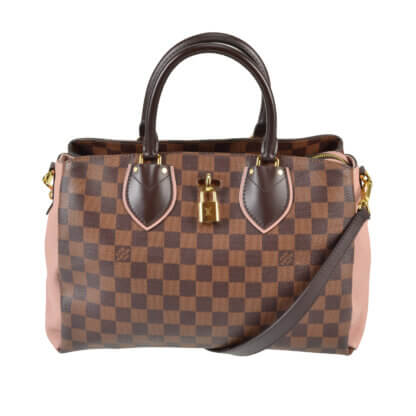 Louis Vuitton Normandy Damier Ebene Magnolia Handtasche Second Hand 2