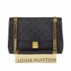 Louis Vuitton Saint Germain MM Monogram Empreinte Leder Schwarz Second Hand 2