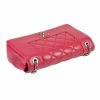 CHANEL Iridescent Sheep Flap Bag Fuchsia Leder Handtasche Second Hand 7