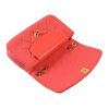CHANEL Diana Jersey Flap Bag Koralle Second Hand 10