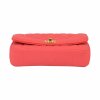 CHANEL Diana Jersey Flap Bag Koralle Second Hand 6