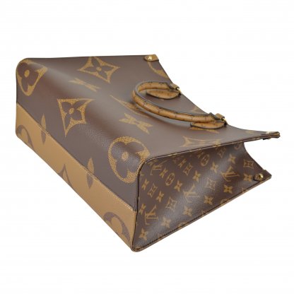 Louis Vuitton Onthego MM Monogram Canvas Handtasche Secodn Hand 7