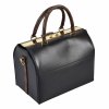 Louis Vuitton Speedy Doctor 25 Handtasche Schwarz Braun Second Hand 11956 3