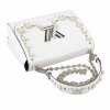 Louis Vuitton Twist MM Bubbles Epi Leder Weiß Second Hand 6